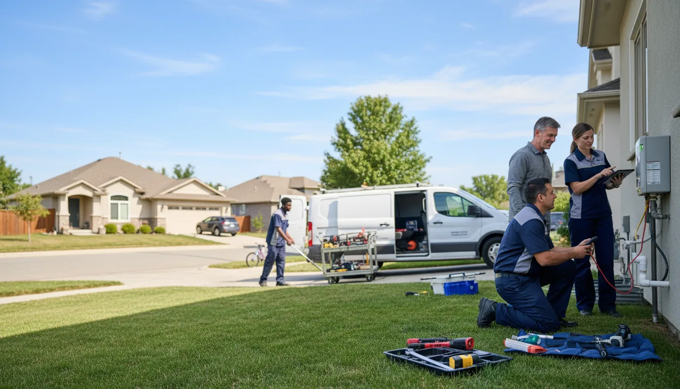 Tankless water heater service in Ronda, NC